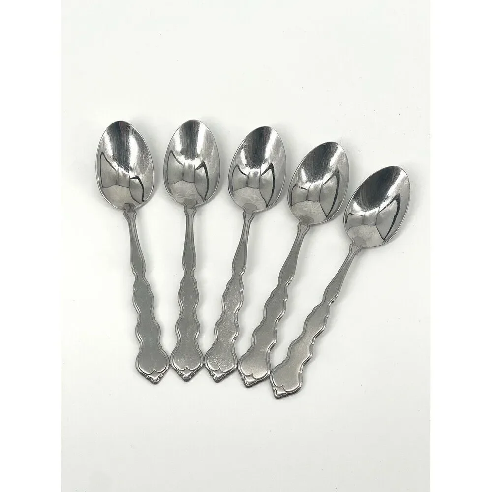 Oneida Distinction Deluxe VALERIE HH Stainless Steel TEASPOONS 6